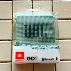 JBL Go 2 Waterproof Bluetooth Speaker AQUA COLOR (NEW)